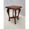 A lovely vintage solid teak small side table-Xmas sale!