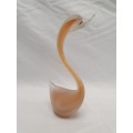 An exceptional beautiful vintage Murano of Italy hand blown glass bird.Xmas Sale