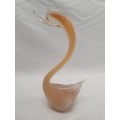 An exceptional beautiful vintage Murano of Italy hand blown glass bird.Xmas Sale