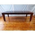 A modern, stylish (2440cm x 100cm) Coricraft 6-seater dining table. Xmas sale