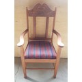 A fabulous vintage Oak armchair for restoration