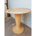 A beautiful concrete free standingbird bath. Stunning in a garden!