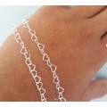 Sterling Silver 19cm Bracelet with Gift Box - 3 Designs