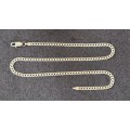 ***Solid 925 Sterling Silver Curb Link Neclace***