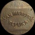 South African Van Riebeeck Token