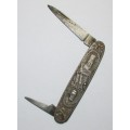 Vintage Paul Kruger Folding Knife