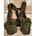 SADF - Special Forces ( Recce ) Niemoller Load Bearing Vest Webbing ( Bush War )