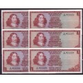 Republic of South Africa - TW De Jongh 6 by R1 in Sequence and UNC