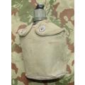 SADF - Water Bottle with Canvas Pouch