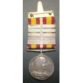 Full Size Red Cross and Efficient Service Medal with 5 Bars: Miss Ellen Marguerite Hayfield