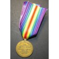 Full Size World War 1 Service Medal to:Burg. W.J De Wet. Philipstown KDO
