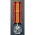 Full Size QSA Medal:5286 CORPL J.Riley Scottish Rifles