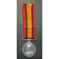 Full Size QSA Medal:5286 CORPL J.Riley Scottish Rifles