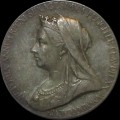 Great Britain : Queen Victoria Silver Medal for her Diamond Jubilee : 1837-1897