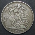 1893 Great Britain Silver Crown