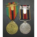 Rhodesia/Zimbabwe - Full Size Police Reserve Medal/Independence Medal:12029Z F/R Marsh C.F.R