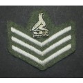 Zimbabwe - Staff Colour Sergeant Rank Badge