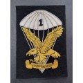 SADF - 1 Parachute Battalion ( Bullion Wire ) Blazer Badge