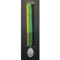 SANDF - MK Miniature Service Medal (Silver)
