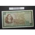 Republic of South Africa - TW de Jongh - 10 Rand Banknote