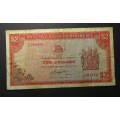 Reserwe Bank of Rhodesia - 2 Dollar Banknote