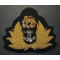 SADF - SA Navy Officers Cap Badge