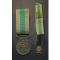 SADF - Full Size Good Service Medal with Miniature