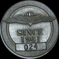 SADF - Parachute Battalion Challange Coin - Numbered
