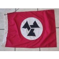 The Afrikaner Weerstandsbeweging/Afrikaner Resistance Movement (AWB) Storm Flag - Top Condition