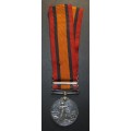 Queen South Africa (QSA) Medal with 3 Clasps: 811 Pte J.M Porter P.A.G.M.I (Prince Alfreds Mounted)