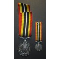 SADF - Full Size plus Miniature Southern Africa Medal Set