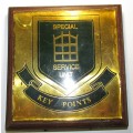 Special Service Unit Key Points Plaque