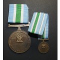 SADF - Full Size plus Miniature Units Medals