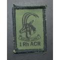 Rhodesia - Armoured Car Regiment Camo Cap Badge