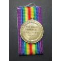 Full Size World War One Victory Medal:S-25642 Pte G.J Anderson Seaforth ( Missing the Hanger loop )