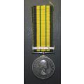 Full Size Africa General Service Medal with Kenya Bar:1 ST T.F Nguyo Kasumo