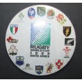 Official Item - 1995 Rugby World Cup Button Badge