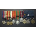 WW2 Miniature Medal Lot of 9