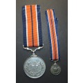 SADF - General Service Full Size Medal with Miniature