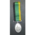 MK/Apla Silver Miniature Medal