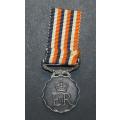 Permanent Forces Union Miniature Medal with Royal Cypher
