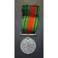 World War Two Full Size Defence Medal : E.W.Vincent