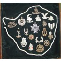 Rhodesian Security Forces Commemorative Cap Badge Set