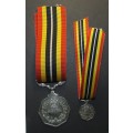 SADF - Full Size Southern Africa Medal with Miniature