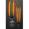 SADF - Full Size Southern Africa Medal with Miniature