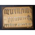 Collection of over 40 Railway Related Vintage Keys - Mounted