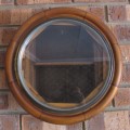 Vintage Ships Porthole Window Cabinet - Measures 40CM in Diameter