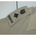 International - Kenya Army `Khaki` Uniform - Top Condition