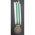 SADF - Silver Good Service Miniature Medal