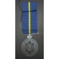 Full Size SA Faithful Service Medal:S158889F KONST NB MBONA